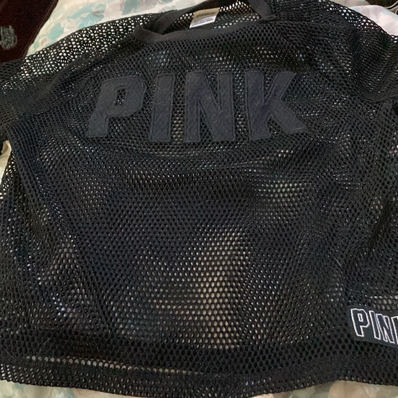 VS PINK FISHNET TOP🖤 - Picture 5 of 8